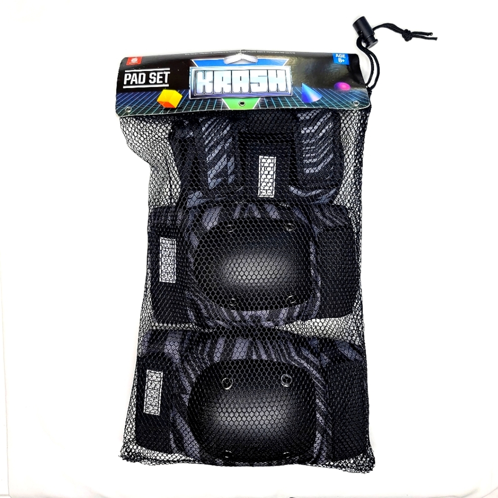 Krash Kids Skateboard Scooter Bike Elbow Wrist & Knee Protection Gear Pa…